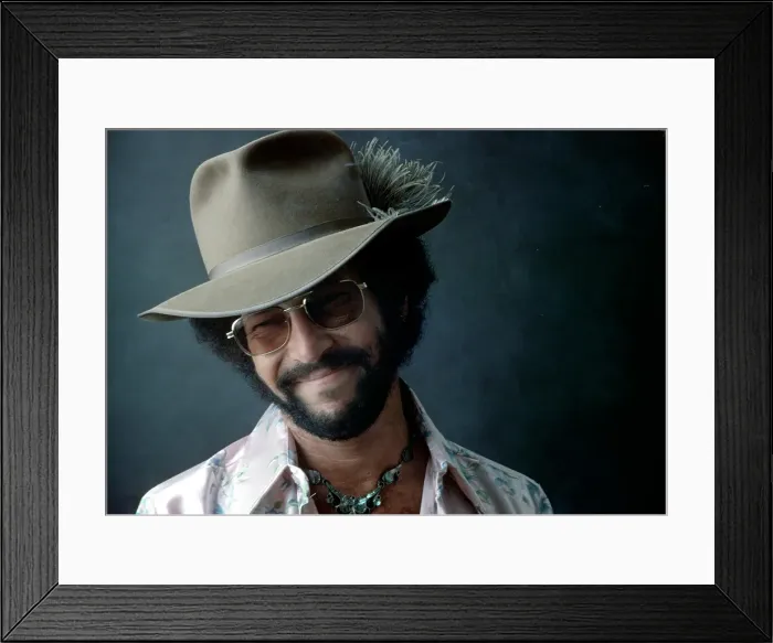 Framed Print : Photo of Kinky Friedman Framed Print : Photo of Kinky Friedman