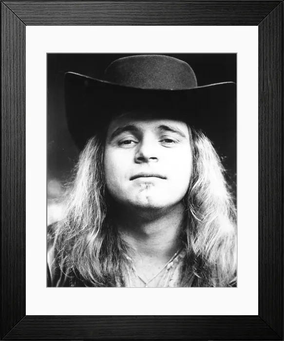 Framed Print : Ronnie Van Zant Of Lynyrd Skynyrd Framed Print : Ronnie Van Zant Of Lynyrd Skynyrd