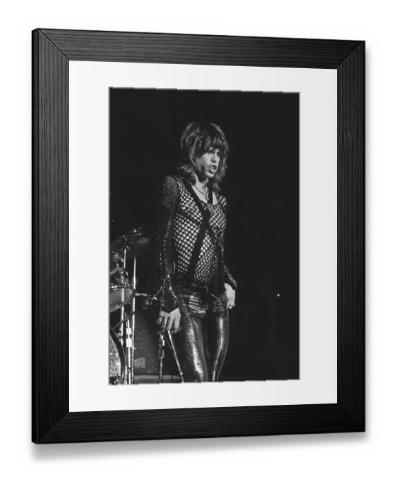 Framed Print : Aerosmith Singer Performing Framed Print : Aerosmith Singer Performing