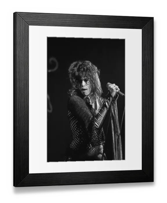 Framed Print : Aerosmith Singer Performing Framed Print : Aerosmith Singer Performing