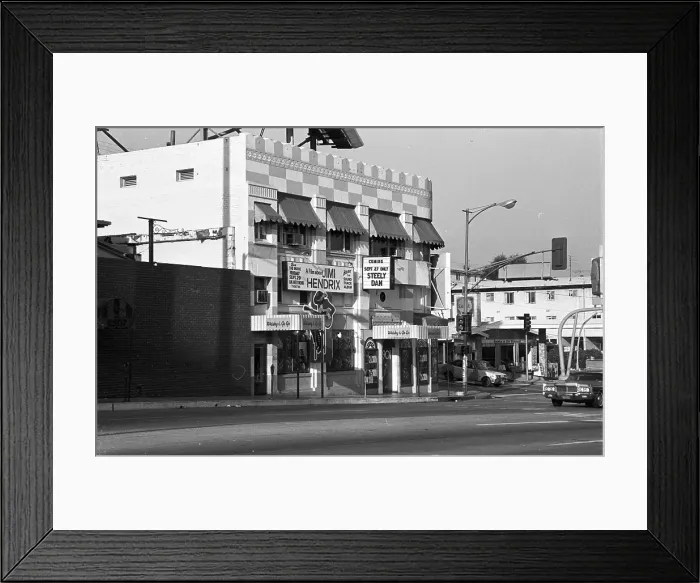 Framed Print : Hendrix To Play Whisky A Go Go Framed Print : Hendrix To Play Whisky A Go Go
