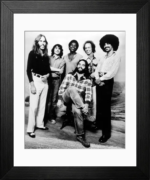 Framed Print : Little Feat Portrait Framed Print : Little Feat Portrait