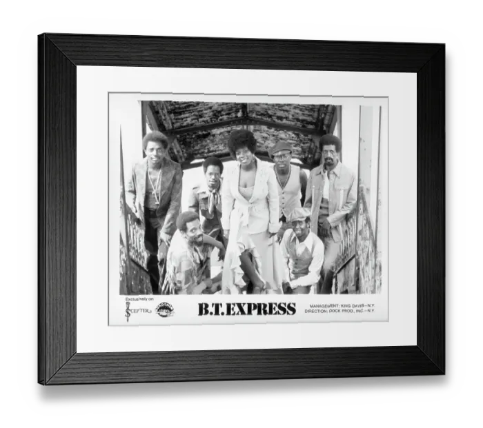 Framed Print : Photo of B.T. Express Framed Print : Photo of B.T. Express