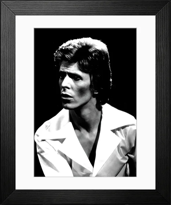 Framed Print : David Bowie Portrait