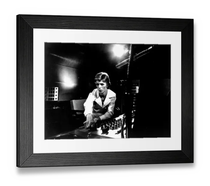 Framed Print : Recording Diamond Dogs