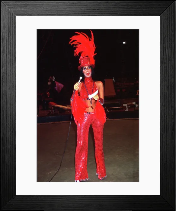 Framed Print : Cher At The Circus Framed Print : Cher At The Circus