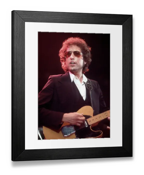 Framed Print : Dylan Plays A Telecaster Framed Print : Dylan Plays A Telecaster