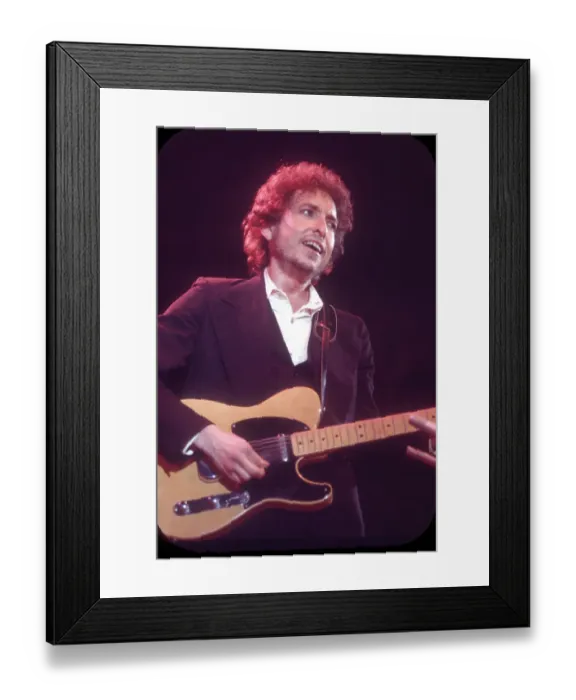 Framed Print : Dylan Plays A Telecaster Framed Print : Dylan Plays A Telecaster