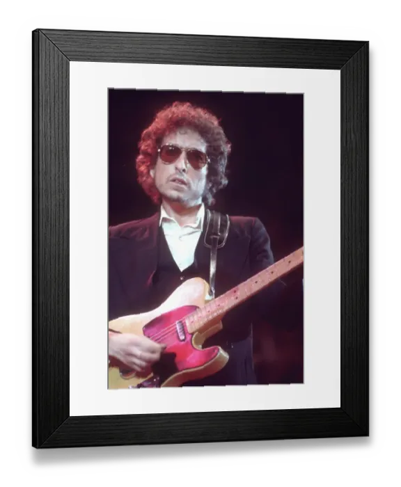 Framed Print : Dylan Plays A Telecaster Framed Print : Dylan Plays A Telecaster