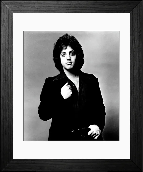 Framed Print : Billy Joel Portrait Framed Print : Billy Joel Portrait