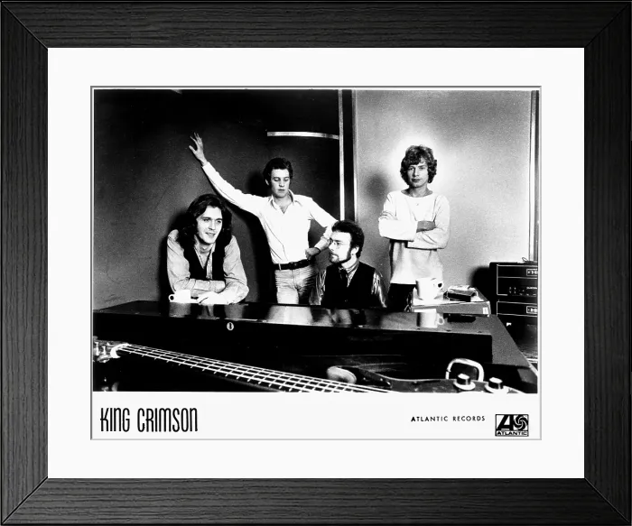 Framed Print : King Crimson Red Album Lineup Framed Print : King Crimson Red Album Lineup
