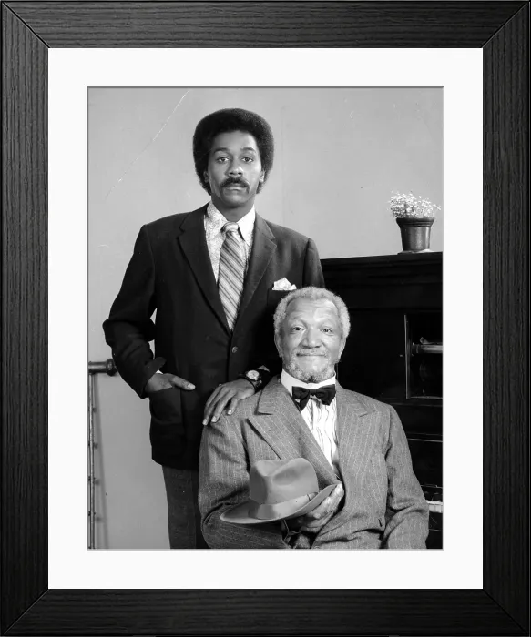 Framed Print : Sanford & Son TV Still Framed Print : Sanford & Son TV Still