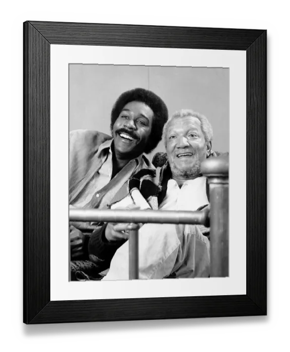 Framed Print : Sanford & Son TV Still Framed Print : Sanford & Son TV Still