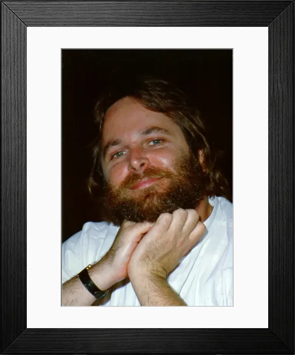 Framed Print : Carl Wilson Portrait Framed Print : Carl Wilson Portrait