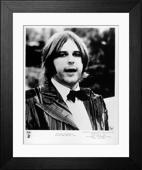 Framed Print : Carl Wilson Portrait Framed Print : Carl Wilson Portrait