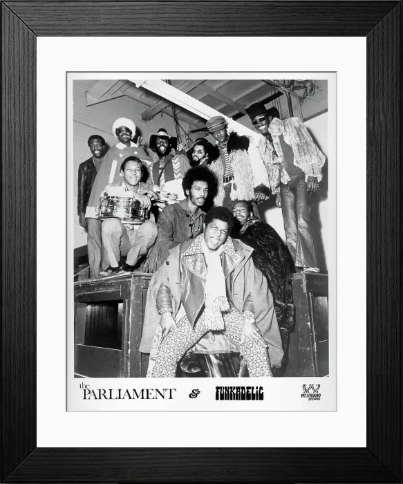 Framed Print : Parliament-Funkadelic Portrait Framed Print : Parliament-Funkadelic Portrait