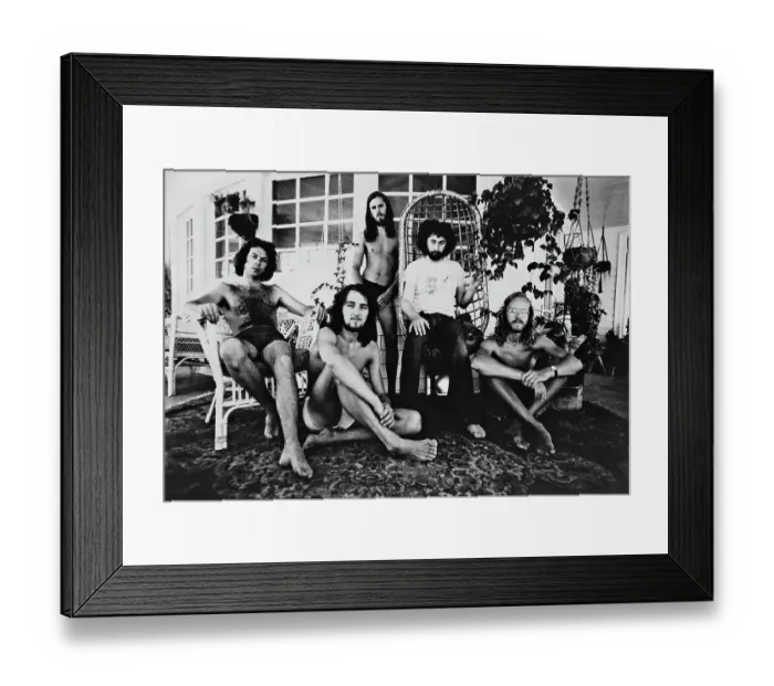 Framed Print : Supertramp 1974 Lineup Framed Print : Supertramp 1974 Lineup