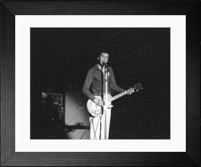 Framed Print : The Who Quadrophenia Tour