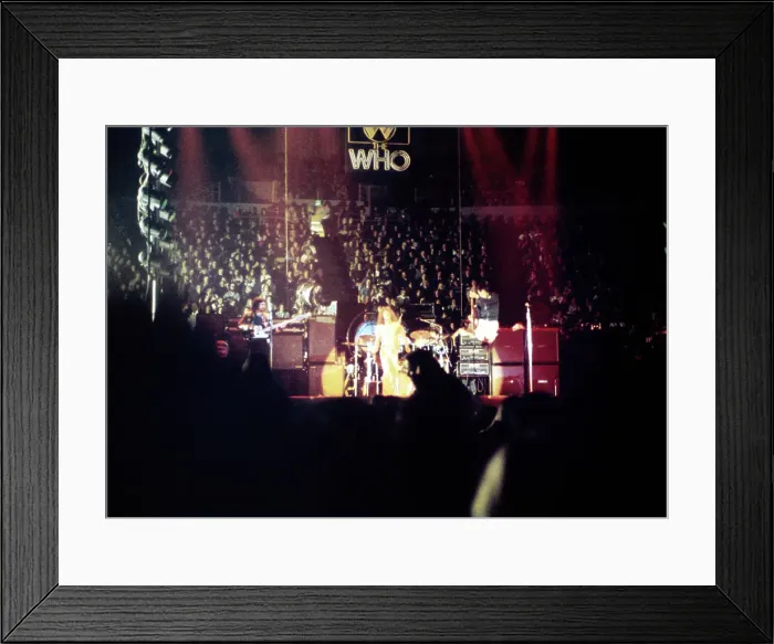 Framed Print : The Who In Los Angeles Framed Print : The Who In Los Angeles