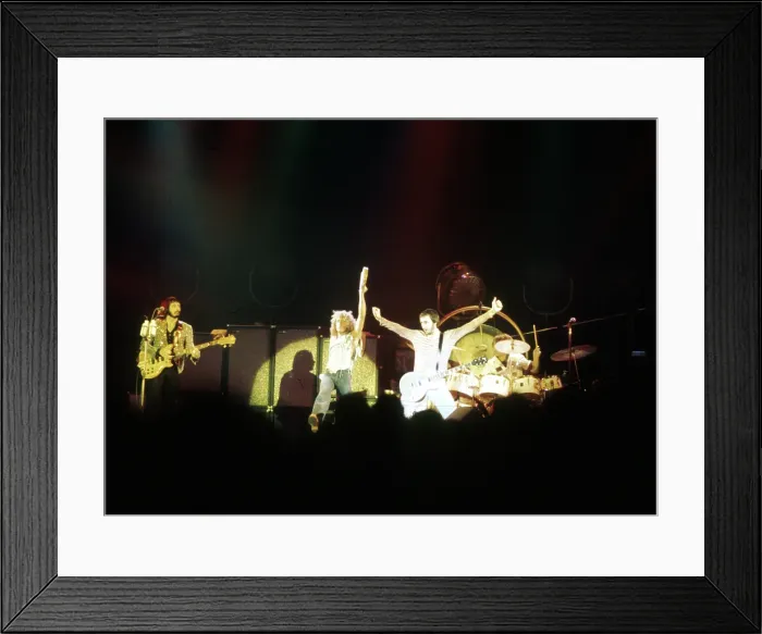 Framed Print : The Who In Los Angeles Framed Print : The Who In Los Angeles