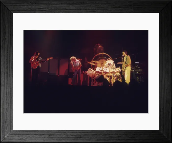 Framed Print : The Who In Los Angeles Framed Print : The Who In Los Angeles