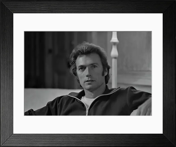 Framed Print : Clint Eastwood, American Actor & Film Director Framed Print : Clint Eastwood, American Actor & Film Director