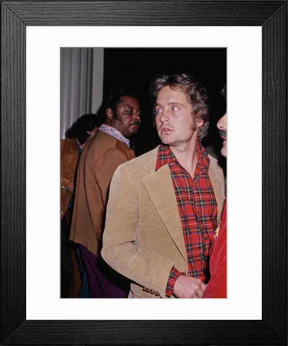 Framed Print : Michael Douglas Framed Print : Michael Douglas