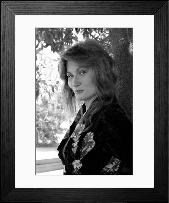 Framed Print : Linda Lovelace Portrait session Framed Print : Linda Lovelace Portrait session