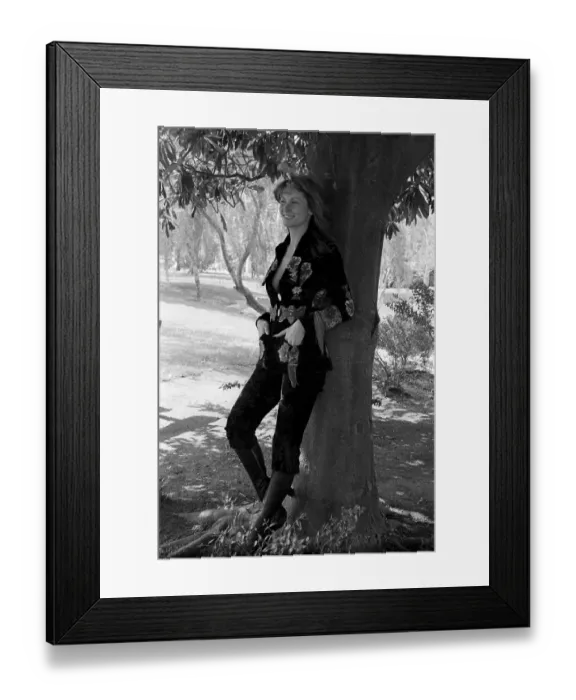 Framed Print : Linda Lovelace Portrait session Framed Print : Linda Lovelace Portrait session