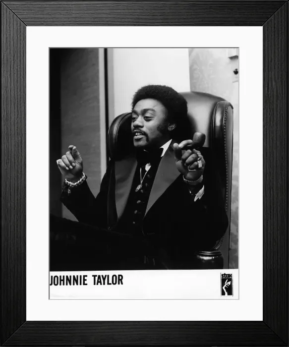 Framed Print : Johnnie Taylor Portrait Framed Print : Johnnie Taylor Portrait
