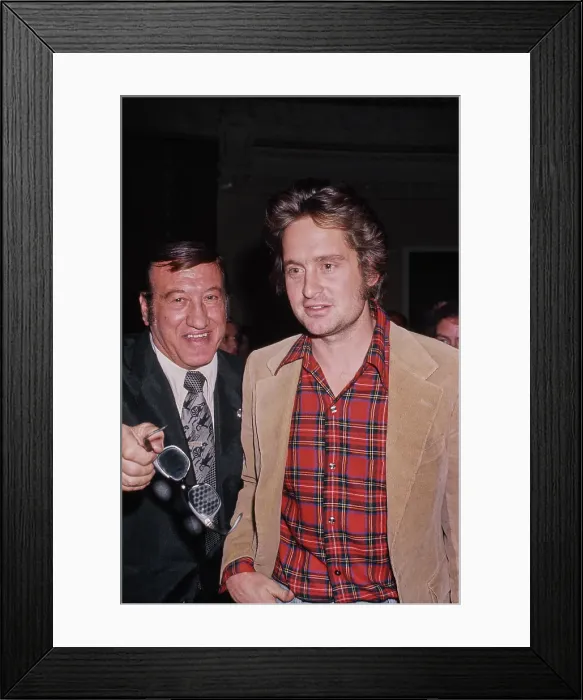 Framed Print : Michael Douglas Framed Print : Michael Douglas