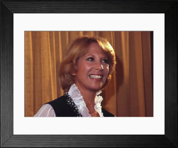 Framed Print : Dinah Shore Attends an Event Framed Print : Dinah Shore Attends an Event