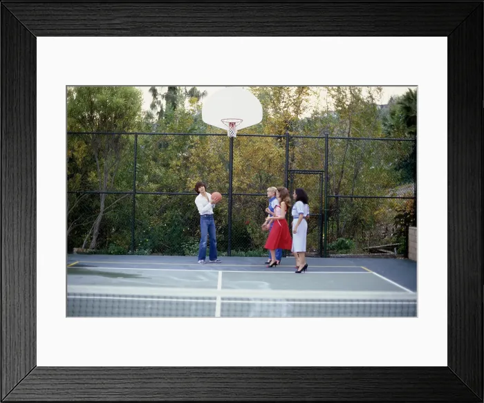 Framed Print : Robby Benson's Tiger Beat Fashion Shoot