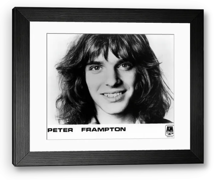 Framed Print : Peter Frampton Portrait Framed Print : Peter Frampton Portrait