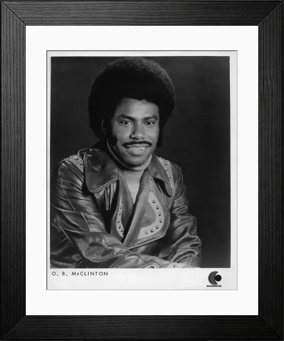 Framed Print : O. B. McClinton Portrait Framed Print : O. B. McClinton Portrait