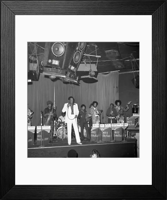 Framed Print : Bobby Bland Performing At The Whisky Framed Print : Bobby Bland Performing At The Whisky