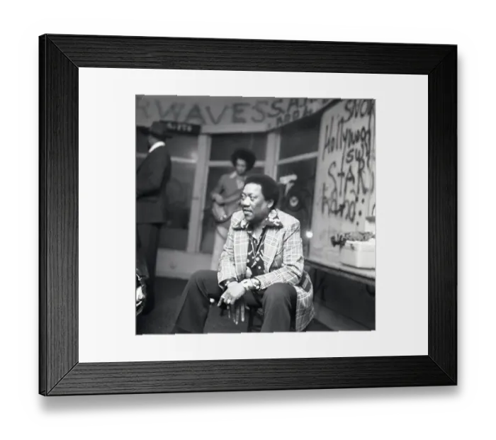 Framed Print : Bobby Bland Backstage Portrait At The Whisky Framed Print : Bobby Bland Backstage Portrait At The Whisky