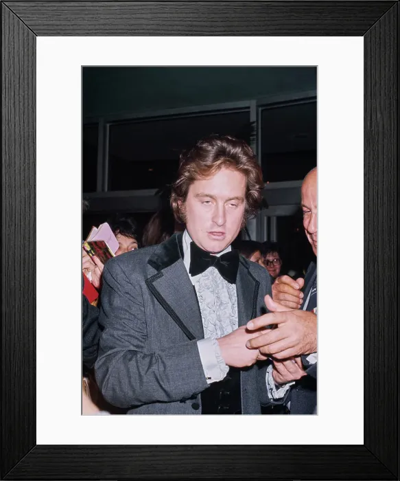 Framed Print : Michael Douglas Framed Print : Michael Douglas