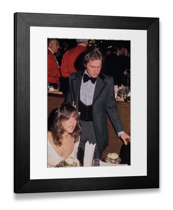 Framed Print : Michael Douglas and Brenda Vaccaro Framed Print : Michael Douglas and Brenda Vaccaro