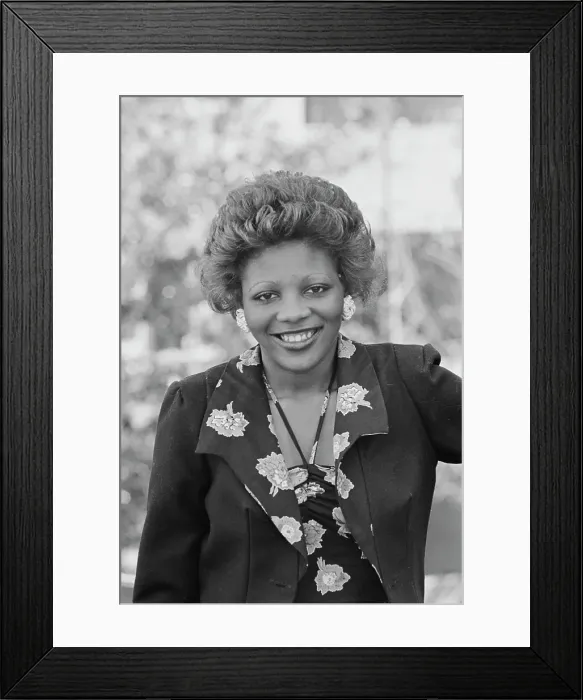 Framed Print : Vicki Abercombie - Soul Train Dancer