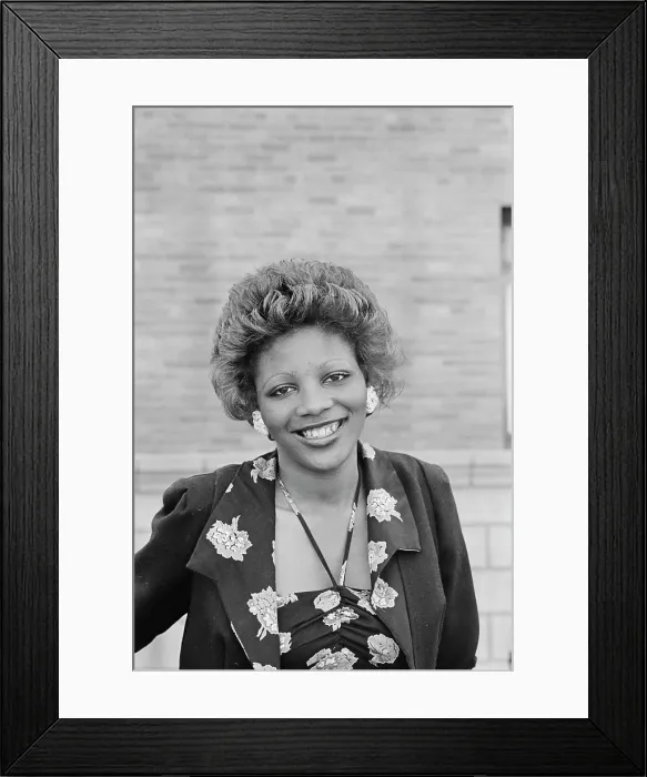 Framed Print : Vicki Abercombie - Soul Train Dancer