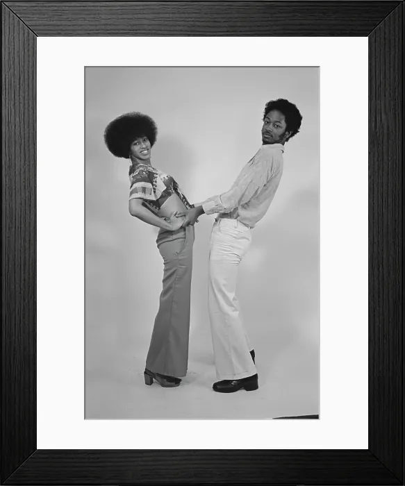 Framed Print : Wanda And Eddie - Soul Train Dancers Framed Print : Wanda And Eddie - Soul Train Dancers