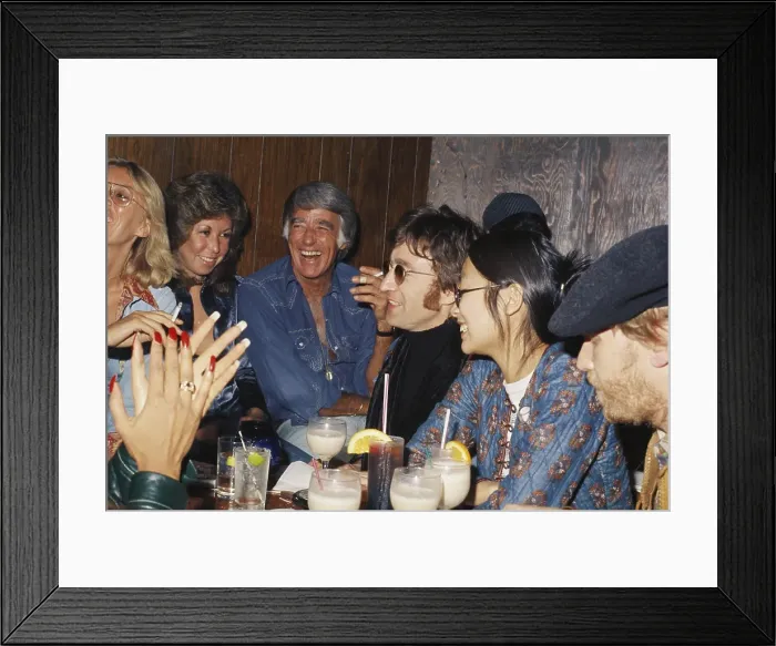 Framed Print : Beatle Lennon Heckles Smothers Brothers, 1974 Framed Print : Beatle Lennon Heckles Smothers Brothers, 1974