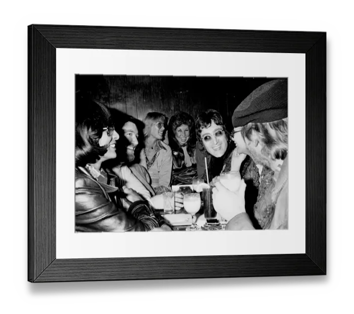 Framed Print : Beatle Lennon Turns Heckler, March 1974 Framed Print : Beatle Lennon Turns Heckler, March 1974
