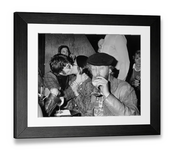 Framed Print : Beatle Lennon Turns Heckler, March 1974 Framed Print : Beatle Lennon Turns Heckler, March 1974