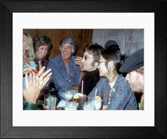 Framed Print : Beatle Lennon Turns Heckler, March 1974 Framed Print : Beatle Lennon Turns Heckler, March 1974