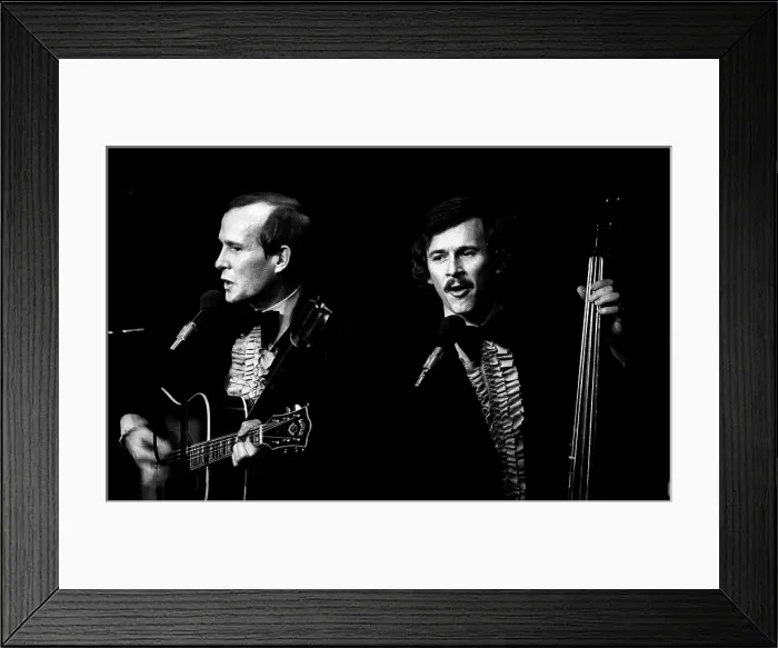 Framed Print : The Smothers Brothers At The Troubadour Framed Print : The Smothers Brothers At The Troubadour