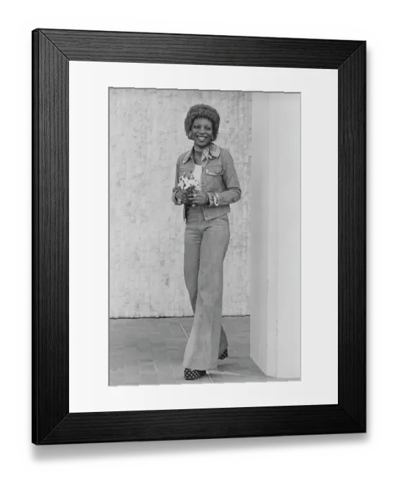 Framed Print : Vicki Abercombie - Soul Train Dancer