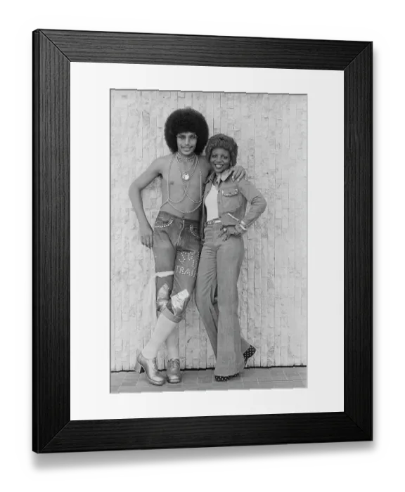 Framed Print : Tyrone Swan And Vicki Abercombie Soul Train Dancers Fashion Shoot Framed Print : Tyrone Swan And Vicki Abercombie Soul Train Dancers Fashion Shoot