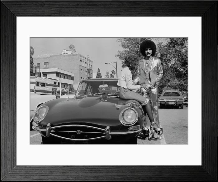 Framed Print : Tyrone Swan And Vicki Abercombie Soul Train Dancers Fashion Shoot